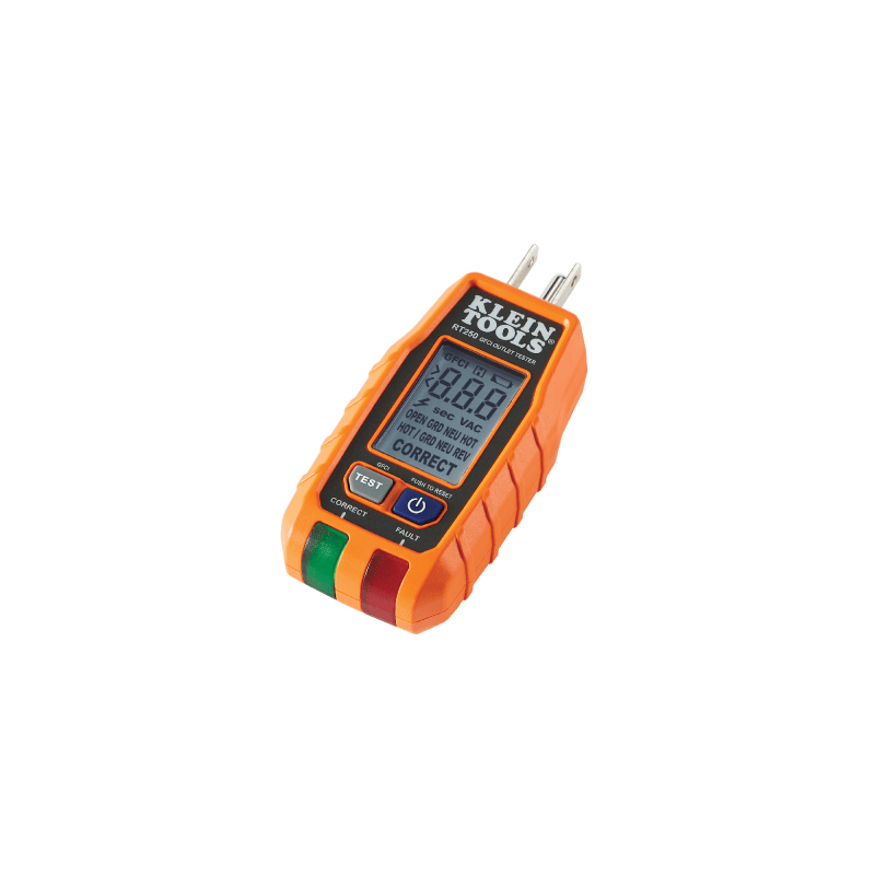 Probador de Tomacorrientes GFCI con Pantalla LCD | Precio México - Envío Inmediato | LM Soluciones